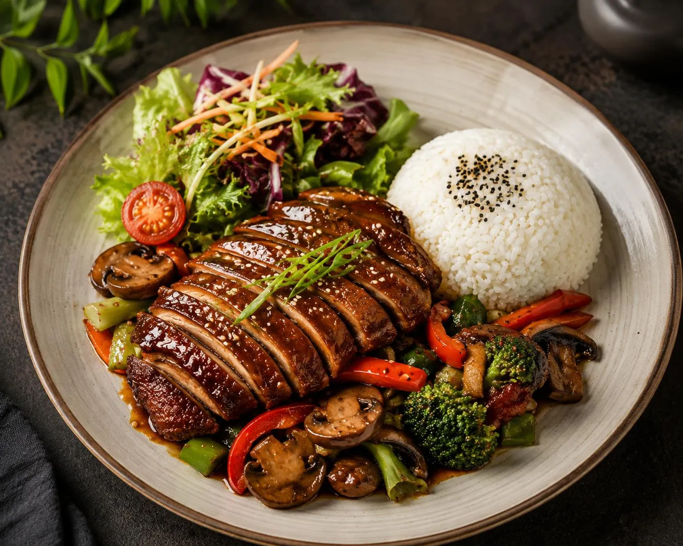 VEGANE ENTE TERIYAKI